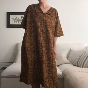 Vintage floral summer dress